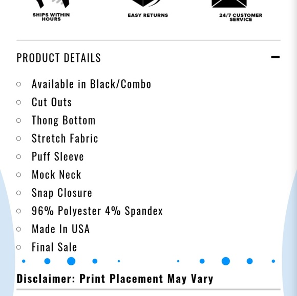 Wild n Out Bodysuit - Picture 2 of 6